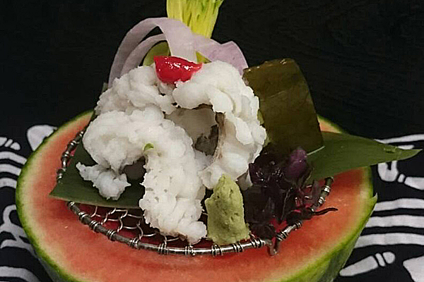 淡路沼島の鱧落とし