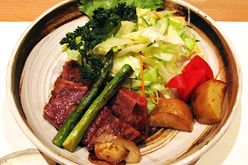 ステーキ例