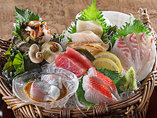 漁師の刺し盛り