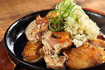 むね焼 自家製ねぎ生姜
