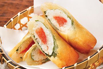 鶏明太春巻き