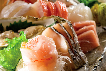 今朝ドレ鮮魚の刺し盛り