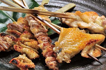 鶏串盛り合わせ