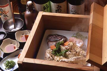 明石天然魚 海鮮蒸し