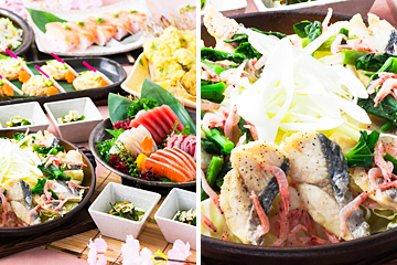 楽コース(全9品・2時間飲み放題付)