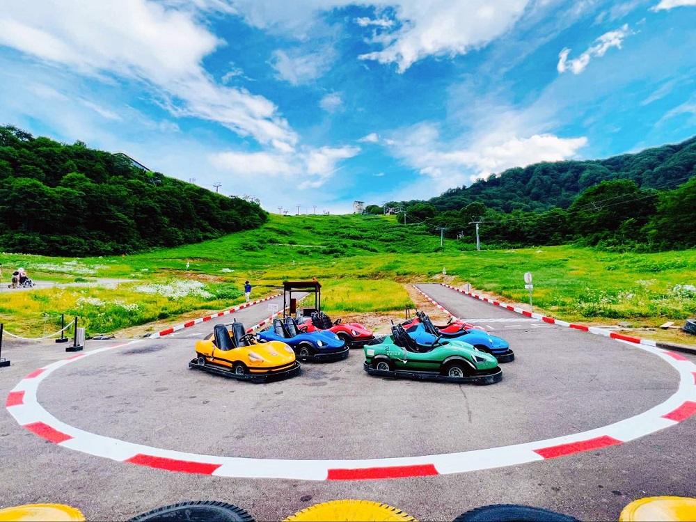 【湯沢高原ロープウェイ】マウンテンゴーカート