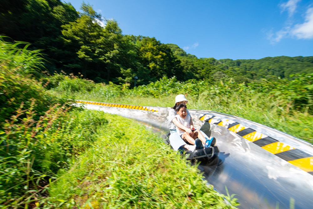 【湯沢高原ロープウェイ】サマーボブスレー７０６