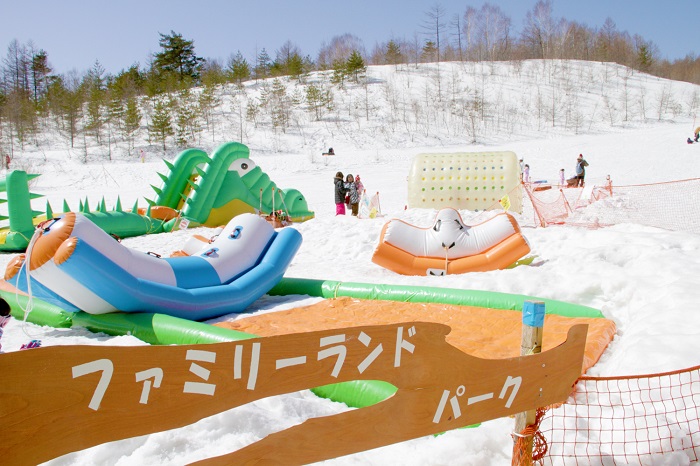 楽しく雪あそび☆ファミリーランドパーク