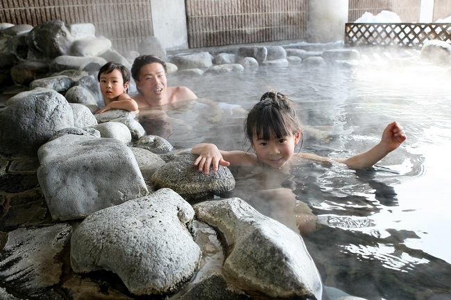 天然温泉相生の湯◎アフタースキーは温泉で♪軽井沢スノーパーク