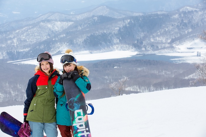 雪山ならではの抜群のロケーションは写真映えします♪