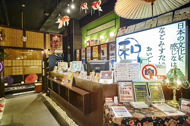 【和style.cafe AKIBA】 受付カウンター
