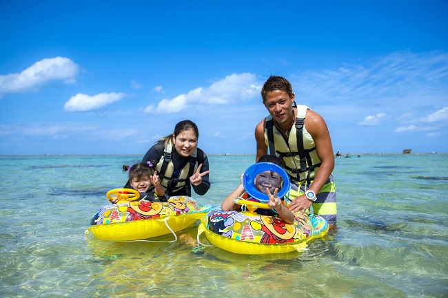 【海ピクニック＆シュノーケルコース】沖縄旅行の感動・思い出を皆さまご一緒に♪