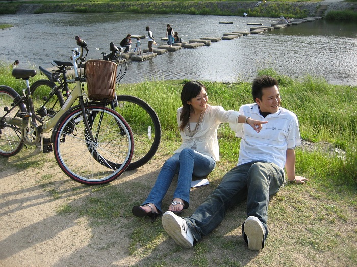 デリバリーレンタサイクル 京都ちりんちりん