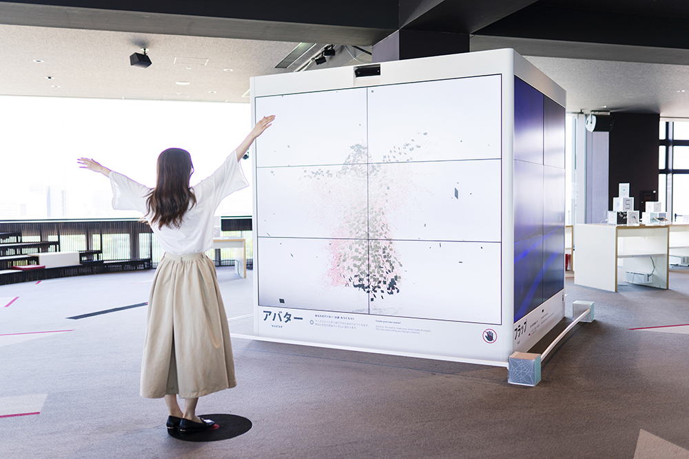 12 階【おりづる広場】体験型デジタルコンテンツ