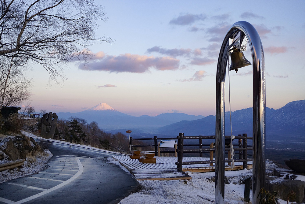【富士見高原スキー場】望郷の丘展望台